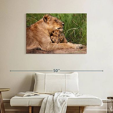 Motherly Lioness Wall Art