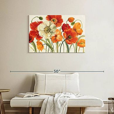 Poppies Melody Wall Art
