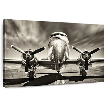 Vintage Airplane Wall Art