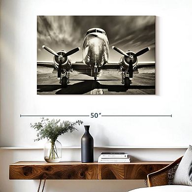 Vintage Airplane Wall Art