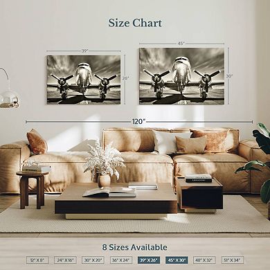 Vintage Airplane Wall Art