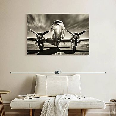 Vintage Airplane Wall Art