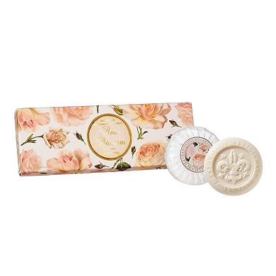 Discover Europe - Made in Italy Pleated 3-Piece Artisan Soap Set