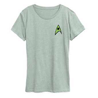 Women's Star Trek Starfleet Clover Logo Graphic Tee