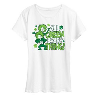 Women's Dr. Seuss Thing 1 & Thing 2 St. Patrick's Graphic Tee