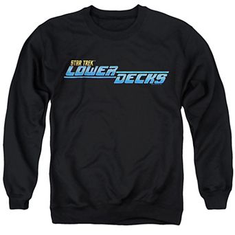 Men's Star Trek Lower Decks Logo Graphic Sweatshirt