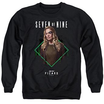Men's Star Trek Picard Seven Of Nine Graphic Sweatshirt