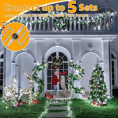 Ollny 120 LED 40ft Cool White String Lights