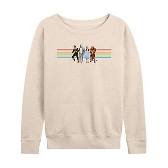 Women's The Wizard Of Oz Group French Terry Long Sleeve Tee