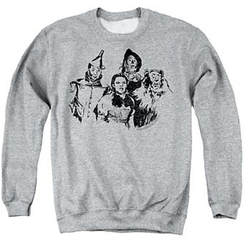 Men's Wizard Of Oz Group Graphic Sweatshirt