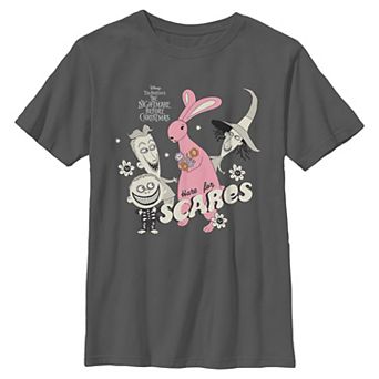 Boys 6-20 Disney's The Nightmare Before Christmas Here For Scares Graphic Tee