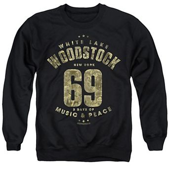 Men's Woodstock White Lake Graphic Sweatshirt