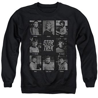 Men's Star Trek Yearbook Photos Graphic Sweatshirt
