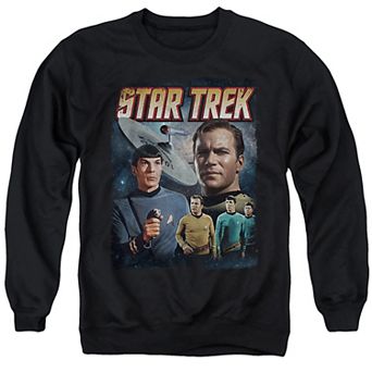 Men's Star Trek Retro Poster Graphic Sweatshirt