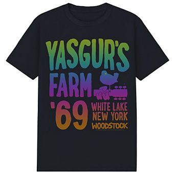 Men's Woodstock Yasgurs 69 Graphic Tee
