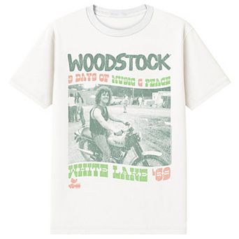 Men's Woodstock White Lake '69 Graphic Tee