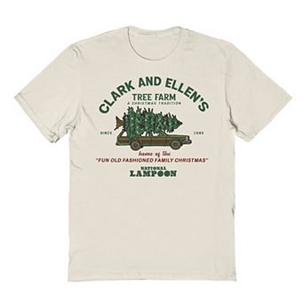 Men's National Lampoon's Christmas Vacation Clark And Ellen's Tree Farm Since 1989 Graphic Tee
