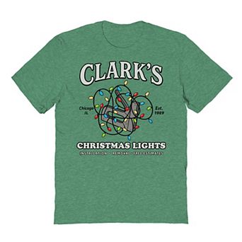Men's National Lampoon's Christmas Vacation Clark's Christmas Lights Est 1989 Graphic Tee