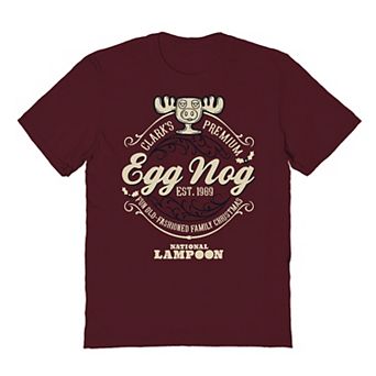 Men's National Lampoon's Christmas Vacation Clark's Premium Egg Nog Graphic Tee
