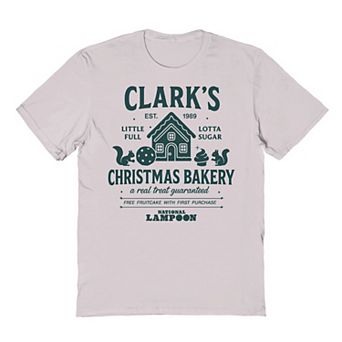 Men's National Lampoon's Christmas Vacation Clark's Christmas Bakery Graphic Tee