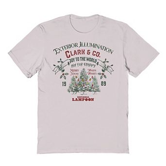 Men's National Lampoon's Christmas Vacation Exterior Illumination Clark And Co Graphic Tee