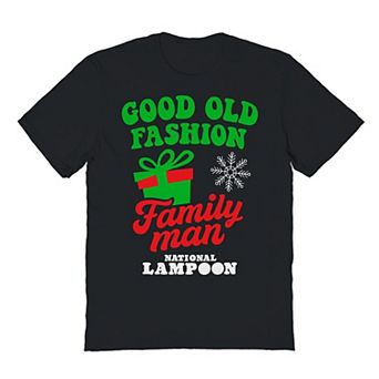 Men's National Lampoon's Christmas Vacation Good Old Fashion Family Man Graphic Tee