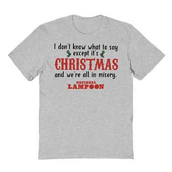Men's National Lampoon's Christmas Vacation Christmas Misery Graphic Tee