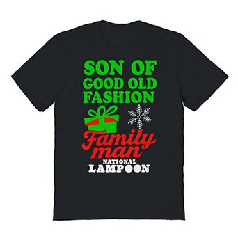 Men's National Lampoon's Christmas Vacation Son Of Good Old Fashion Family Man Graphic Tee