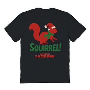 Men's National Lampoon's Christmas Vacation Squirrel Graphic Tee