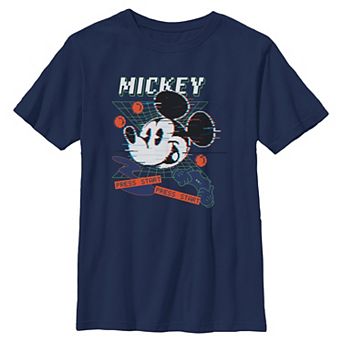 Boys 6-20 Disney's Mickey Mouse Press Start Graphic Tee