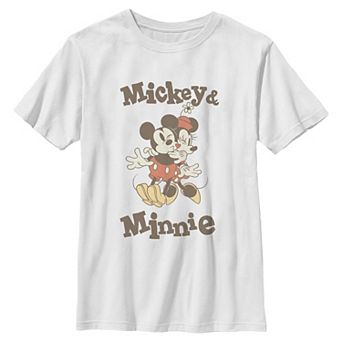 Boys 6-20 Disney's Mickey Mouse & Minnie Graphic Tee