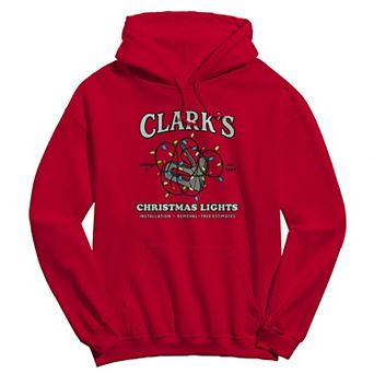 Men's National Lampoon's Christmas Vacation Clark's Christmas Lights Est 1989 Graphic Hoodie