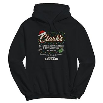 Men's National Lampoon's Christmas Vacation Clark's Exterior Illumination And Installation Graphic Hoodie