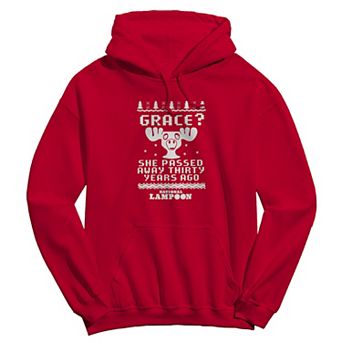 Men's National Lampoon's Christmas Vacation She Passed Away Thirsty Years Ago Graphic Hoodie