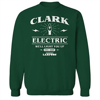Men's National Lampoon's Christmas Vacation Clark Electric We'll Light You Up Graphic Sweatshirt