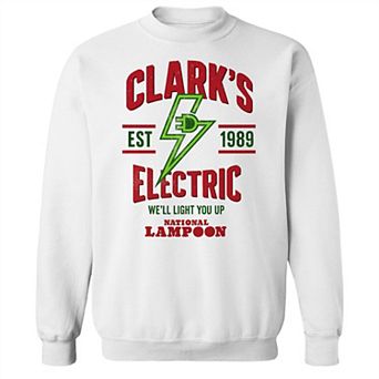 Men's National Lampoon's Christmas Vacation Clark's Electric Est 1989 Graphic Sweatshirt