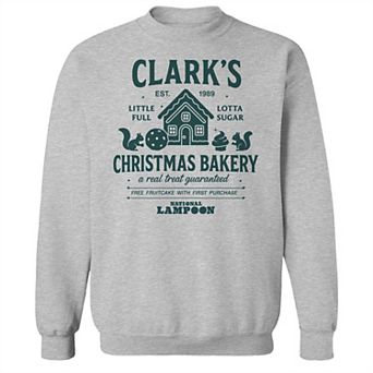 Men's National Lampoon's Christmas Vacation Clark's Christmas Bakery Graphic Sweatshirt