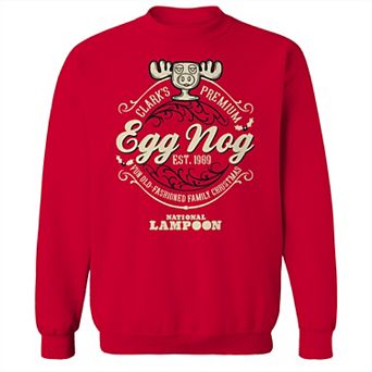 Men's National Lampoon's Christmas Vacation Clark's Premium Egg Nog Graphic Sweatshirt
