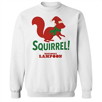 Men's National Lampoon's Christmas Vacation Squirrel Graphic Sweatshirt
