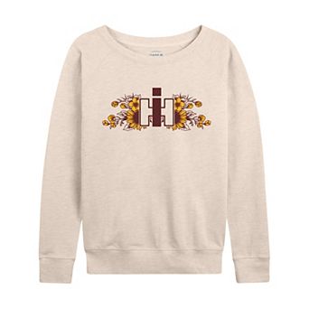 Women's Case IH Fall Florals French Terry Long Sleeve Tee