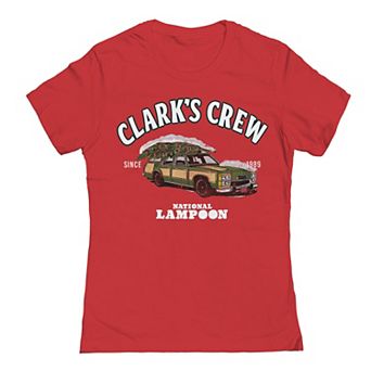 Juniors' National Lampoon's Christmas Vacation Clark's Crew Since 1989 Graphic Tee