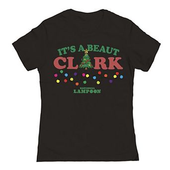Juniors' National Lampoon's Christmas Vacation It's A Beaut Clark Graphic Tee