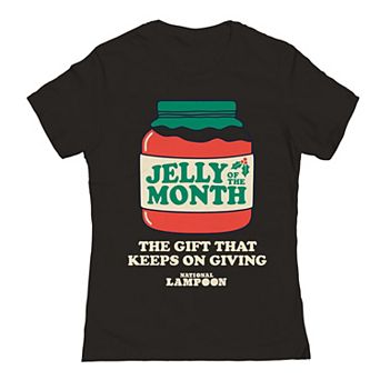 Juniors' National Lampoon's Christmas Vacation Jelly Of The Month Graphic Tee