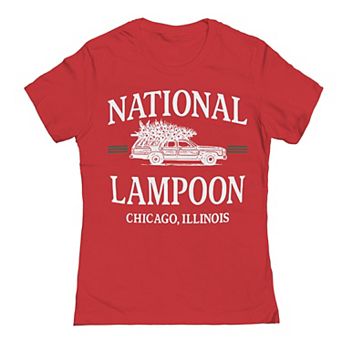 Juniors' National Lampoon's Christmas Vacation Chicago Illinois Graphic Tee