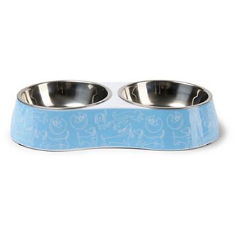 Cudlie Double Dinner Melamine 2 pc Pet Bowl Set