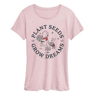 Women's Disney's Winnie The Pooh Grow Dreams Graphic Tee