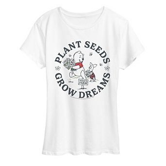 Women's Disney's Winnie The Pooh Grow Dreams Graphic Tee