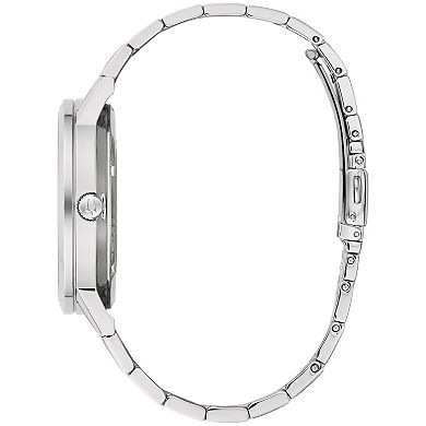Bulova Men's Automatic Stainless Steel Open Aperture Dial Bracelet Watch - 96A305