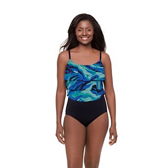 Women's Great Lengths Triple Tier One-Piece Swimsuit