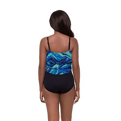 Women's Great Lengths Triple Tier One-Piece Swimsuit